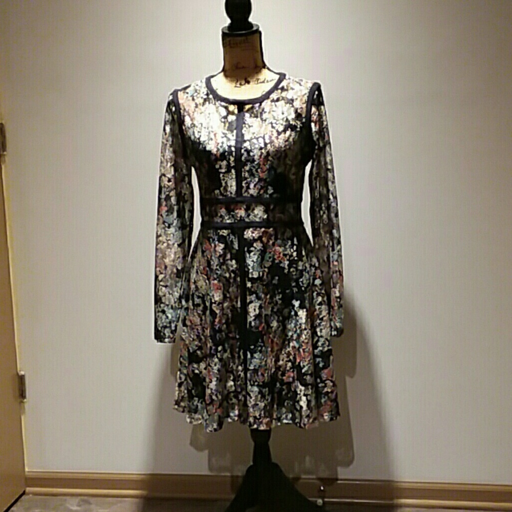 Jr Large_- Xhilaration Dark Lace Dress